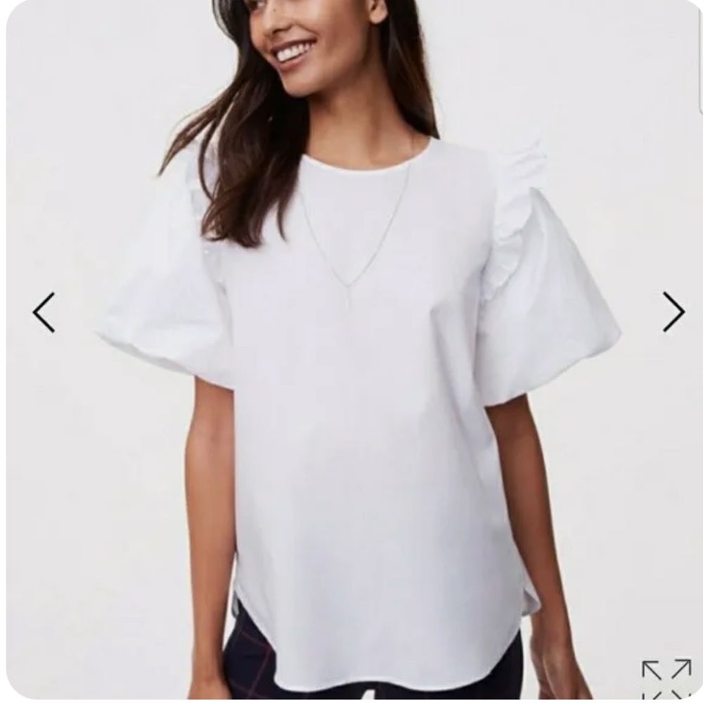LOFT White Blouse